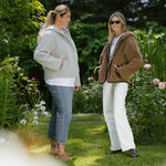 Merino Jacke ''Laguna'' Dunkelbraun