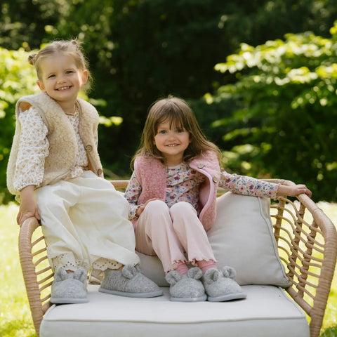 Kinderweste ''Panda'' Beige