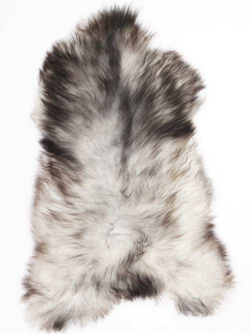Isländisches Schaffell Grau XL