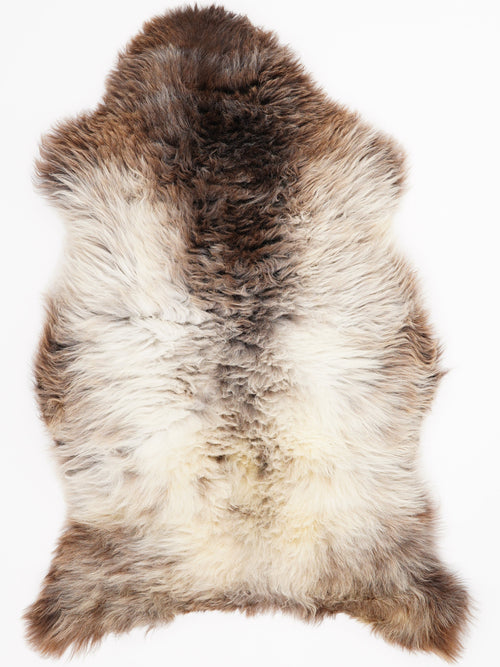 Mehrfarbiges Lammfell L