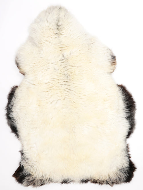 Mehrfarbiges Schaffell XL