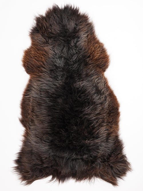 Braunes Schaffell XXXL