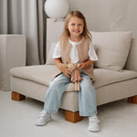Kinderweste ''Lama'' Beige