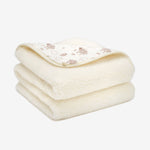 Wolldecke „Haselnuss“ aus Merinowolle | zweilagig