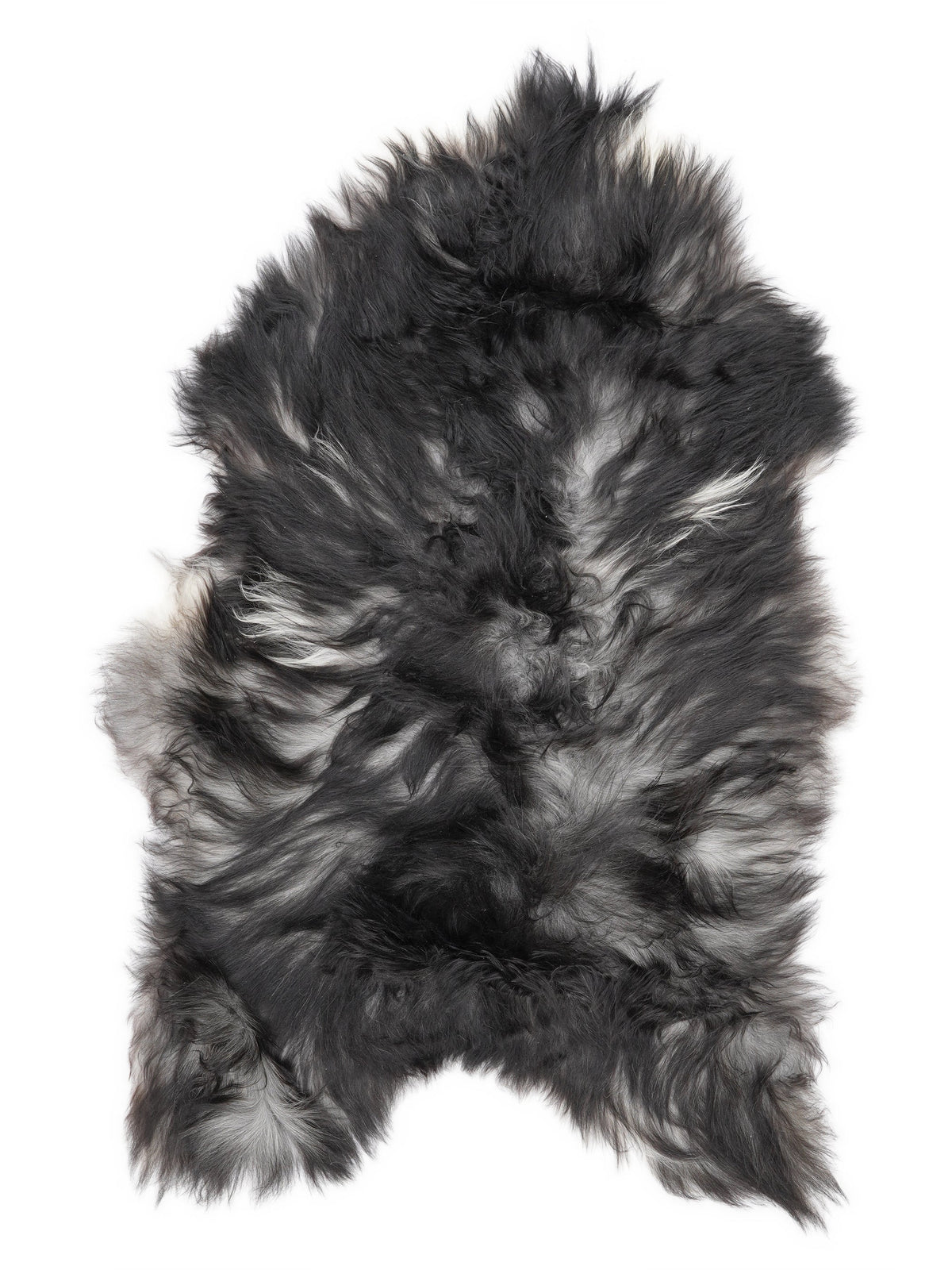 Isländisches Schaffell Grau XL