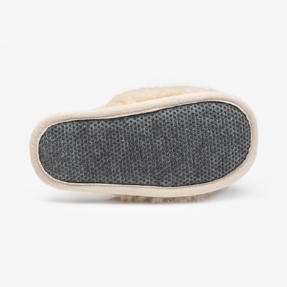 Merino Hausschuhe Beige