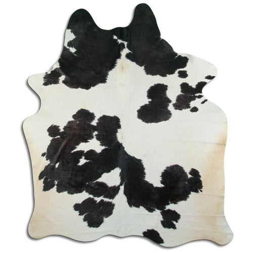 Schwarz-Weißes Kuhfell XL