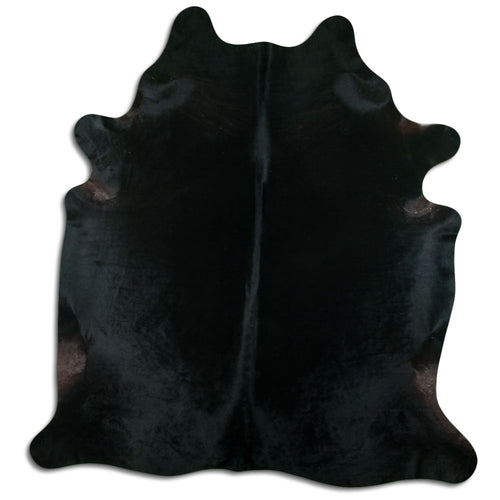 Schwarzes Kuhfell XXL