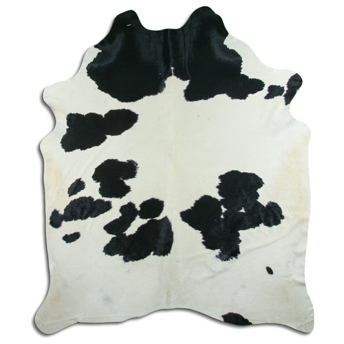 Schwarz-Weißes Kuhfell XXL