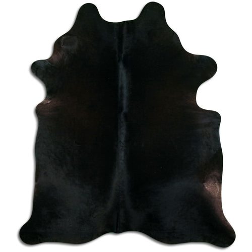 Schwarzes Kuhfell XXL
