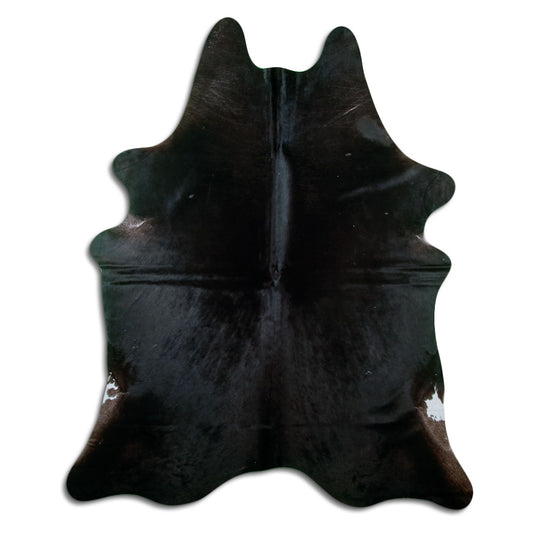 Schwarzes Kuhfell XXL