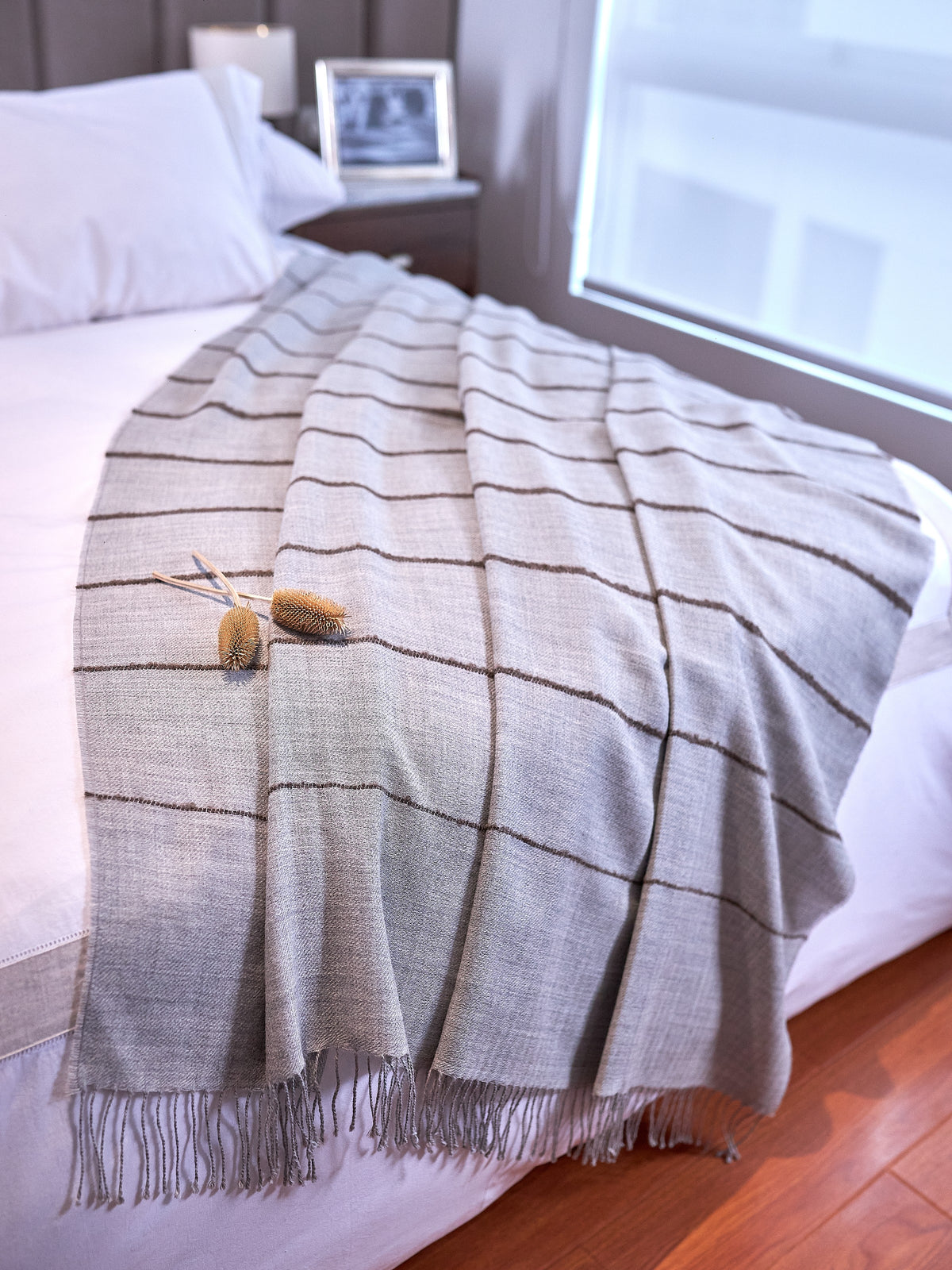 Plaid „Classic Bouclé“ aus Baby-Alpaka