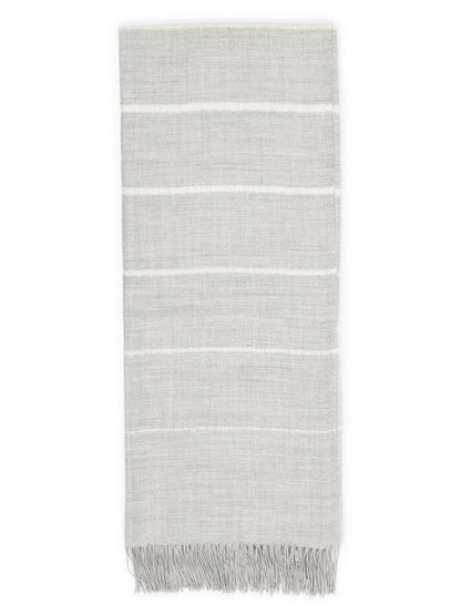 Plaid „Classic Bouclé“ aus Baby-Alpaka – ganze Länge
