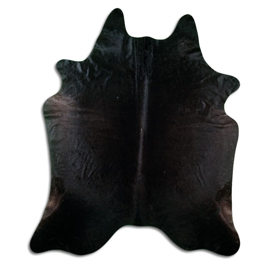 Schwarzes Kuhfell XXL