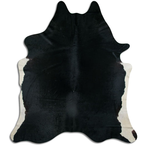 Schwarzes Kuhfell XXL