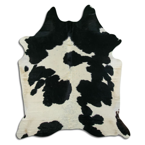 Schwarz-Weißes Kuhfell XXL