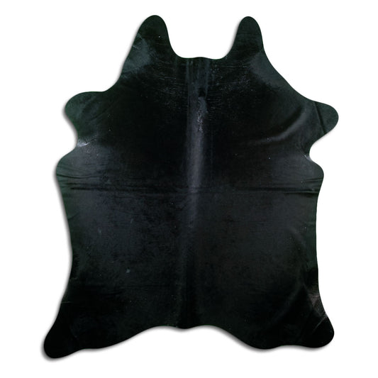 Schwarzes Kuhfell XL