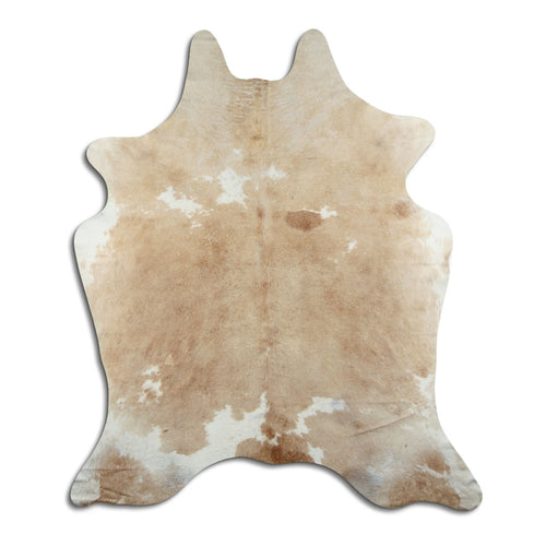 Braun-Weißes Kuhfell XL