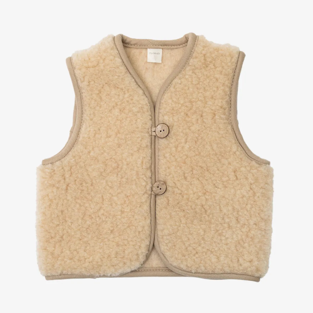 Kinderweste ''Panda'' Beige