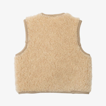 Kinderweste ''Panda'' Beige