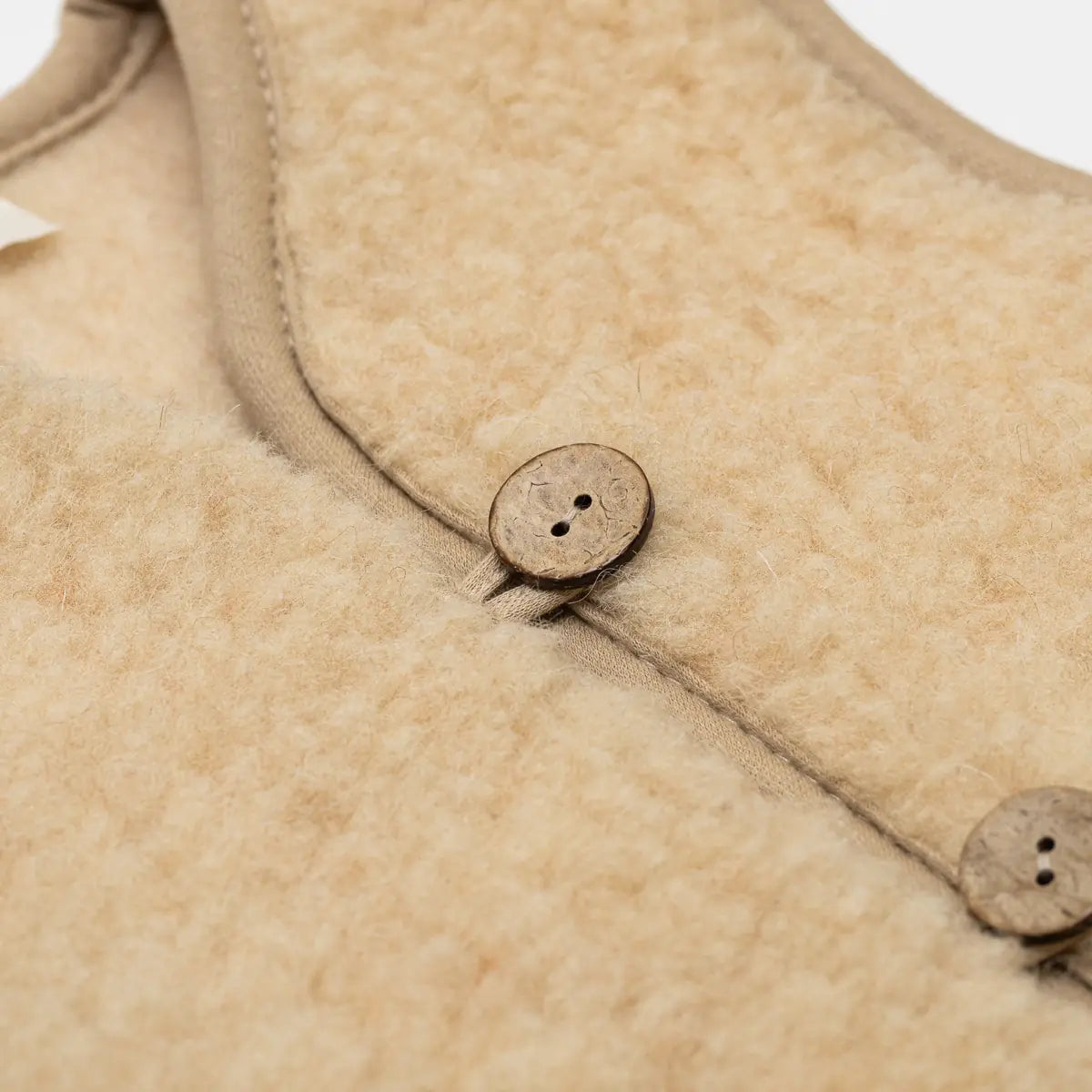 Kinderweste ''Panda'' Beige