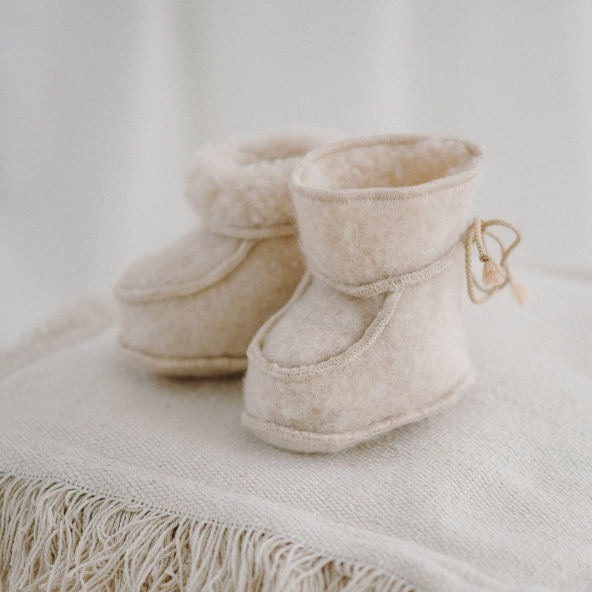 Baby Merino Schühchen – Bild 3 von 4