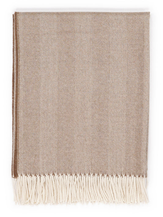 Plaid „Premium Cozy“ aus Royal-Alpaka – gefaltet